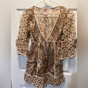 Fire Los Angeles Boho Top